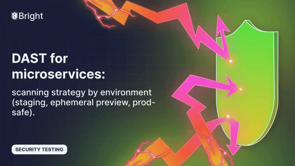 DAST for Microservices: A Scanning Strategy by Environment